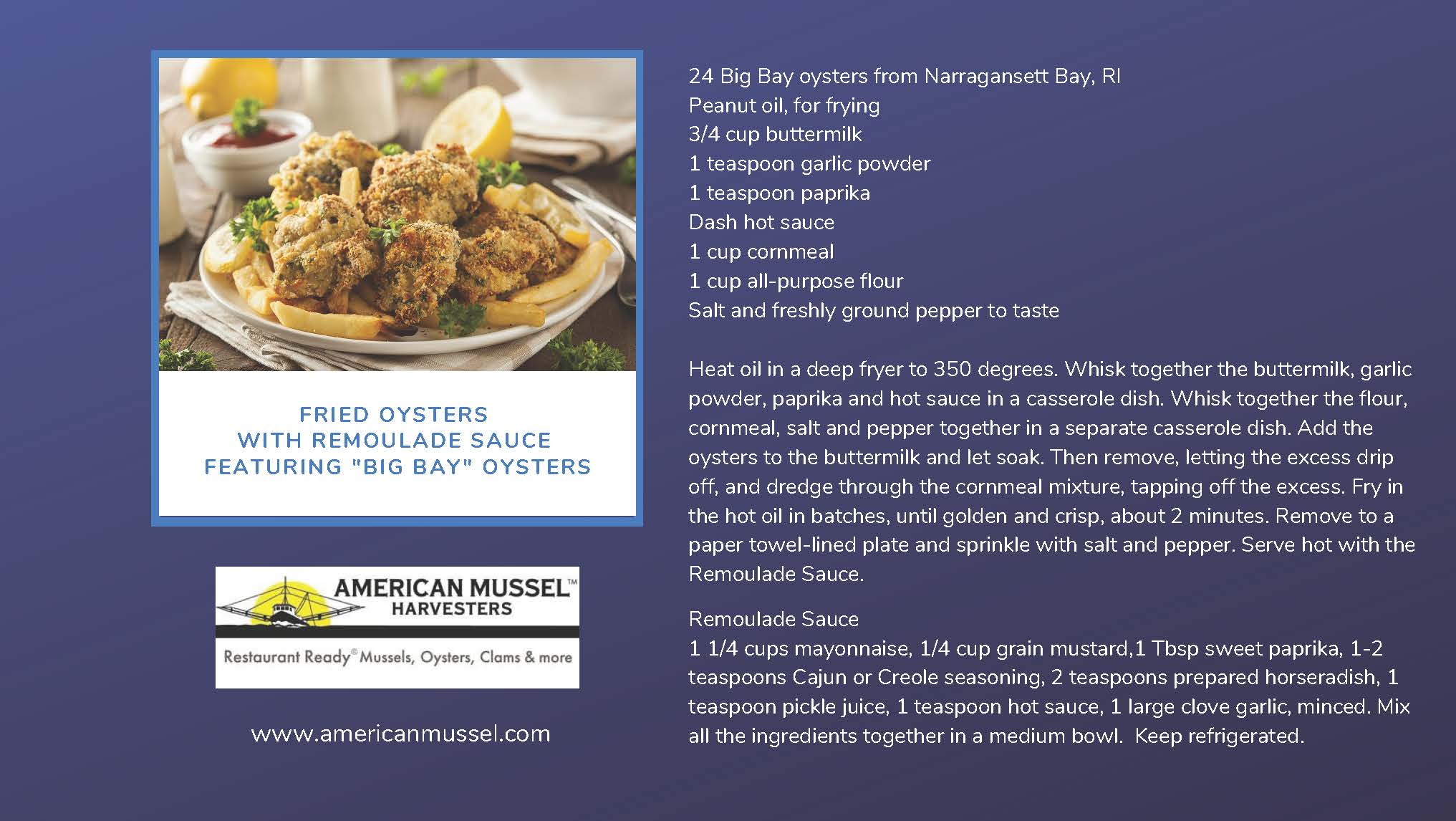 Big Bay Fried Oysters